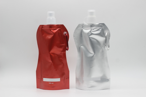 Buy Customized Size 500ml Spouted Liquid Stand Up Pouches PET PE Gravure Printing Surface online manufacture