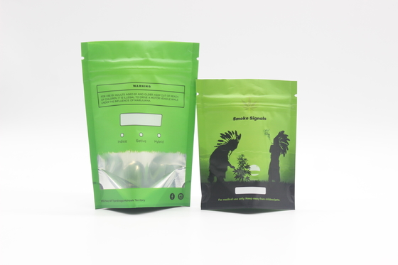 Buy Proof Zip Lock Mylar Bags Pouch Packaging Customized Stand up Mylar Pouch for Weed online manufacture