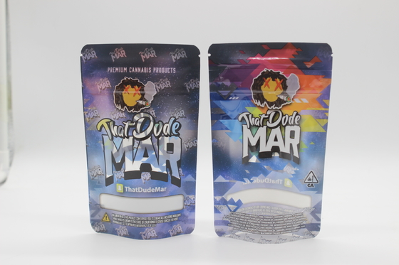 Buy Smell Proof Mylar weed Bags 1g 3.5g 7g 14g 28g Small Stand Up Foil Zip Lock Mylar Bags online manufacture