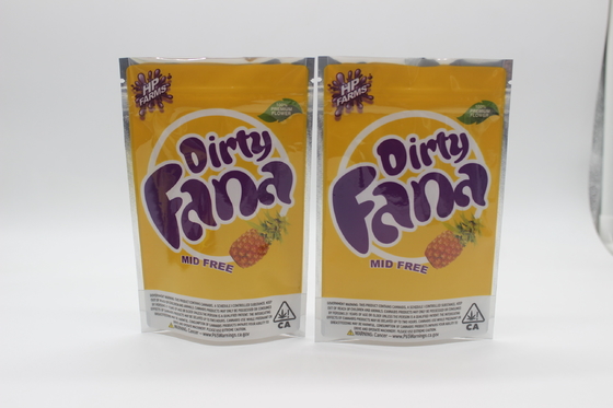 Buy 1g - 28g Aluminum Foil Mylar Bag Cookie Packaging Resealable Mylar Food Storage Bags online manufacture