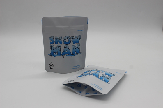 Buy Custom Printed 3.5g 7g 14g 1oz Mylar ziplockk Bag Foil Laminated For Packaging Cookie online manufacture