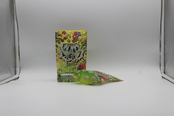 Buy Custom BoPET Mylar weed Bags Gravure Printing With Child Proof Zipper online manufacture