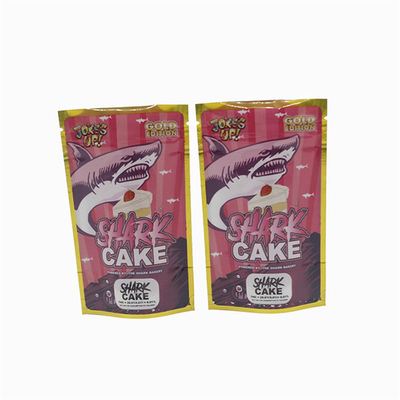 Buy Mylar weed Bags Weed Bag Aluminized Three Side Sealed Zipper Stand Up Bag For Packing Marijuana online manufacture