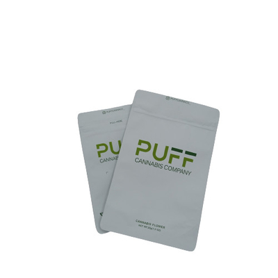 Buy Waterproof Zipper Mylar Aluminum Foil Bags Three Sides Sealed For weed Tobacco online manufacture