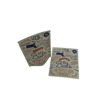 Buy weed Aluminium Foil Mylar Bag Digitally Printed Resealable Zipper Pouches online manufacture