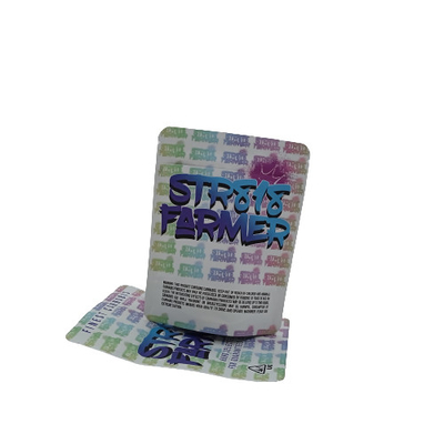 Buy Customized Mylar weed Bags Odor Resistant With Zipper Resealable online manufacture