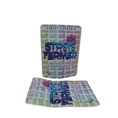 Buy weed Weed Aluminum Foil Mylar Bag 3 Sides Seal Standing Bag With Zipper online manufacture