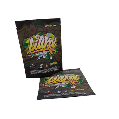Buy Zipper Mylar weed Bags 35g Three Side Seal For Package Weed weed online manufacture