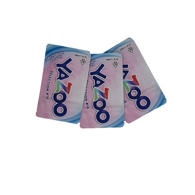 Buy Pink Compostable Candy Flat Bottom Pouch Mylar Aluminum Foil Bag With Zipper Lock online manufacture