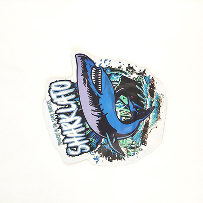 Buy Digital Printed Special-Shaped Mylar weed Bags with Zipper Resealable Odourproof online manufacture