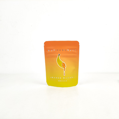 Buy Stand Up Custom Printed Child Resistant Zipper Resealable Mylar weed Bag online manufacture