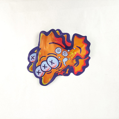 Buy Die Cut Irregular out ziplockk Special Shaped  Child proof Mylar weed Bags online manufacture