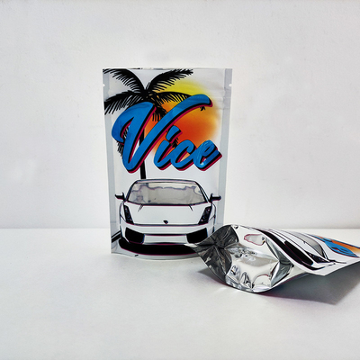 Buy Heat Seal Plastic Bag Packaging 3.5g weed Bags Mylar Soft Touch Pouch online manufacture