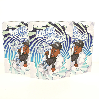 Buy Customized Logo weed Stand Up Pouches colorful printing bags with zipper 3.5g 7g 14g 28g online manufacture