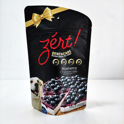 Buy Custom Printed Smell Proof Resealable Bag Stand Up Zipper For Pet Dog Food online manufacture