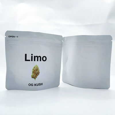 Buy Customized Printed Mylar weed Bags 3.5g / 1oz Smell Proof Child Proof Bag online manufacture
