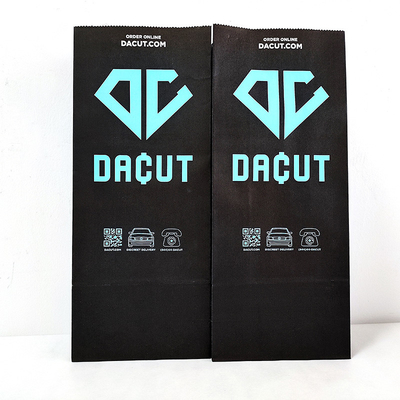 Buy Black Kraft Stand Up Pouches Custom Gravure Printing For Food online manufacture