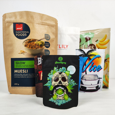 Buy Matte Black Aluminum Foil Mylar Bags Stand Up ziplockk Mylar Bags online manufacture