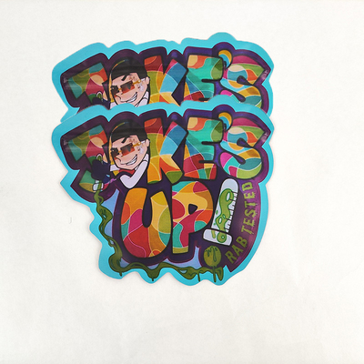 Buy Gravure Printing Custom Die Cut Bags 3.5 Gram Mylar Zipper Bags With Logo online manufacture