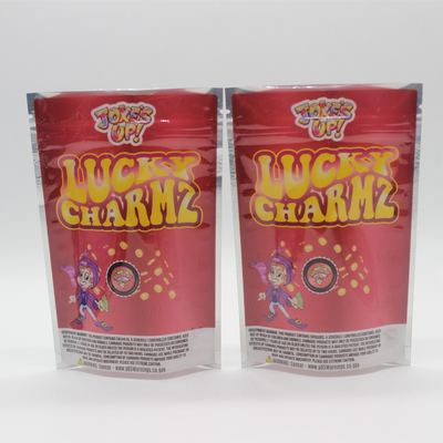 Buy Heat Seal 3.5 7g 14g 1oz Plastic ziplockk weed Bag Mylar Stand Up Pouch online manufacture