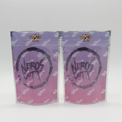 Buy Eco Friendly Weed weed Childproof Stand Up Pouch Smellproof With Zipper Lock online manufacture