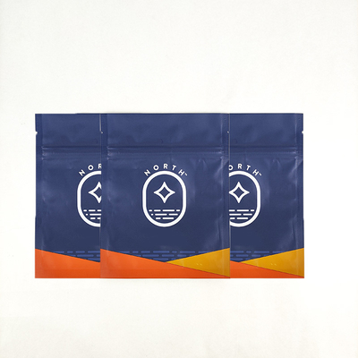 Buy Custom Edible Child Resistant Mylar Aluminum Foil Bags 10 Colors Gravure Printing online manufacture
