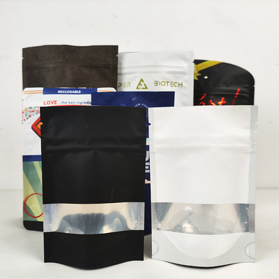 Buy Food Packaging Biodegradable Stand Up Pouches Tea ziplockk Mylar Bags online manufacture