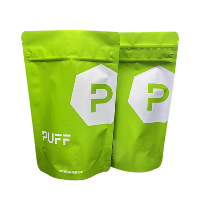 Buy Matt weed Mylar Smell Proof Soft Touch Pouch Bags For Weed Food online manufacture