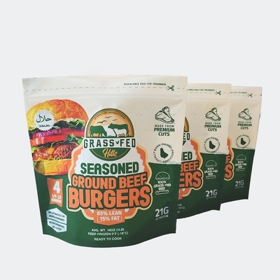 Buy Plastic Large Food Packaging Bag Custom Mylar Stand Up Pouch With ziplockk online manufacture