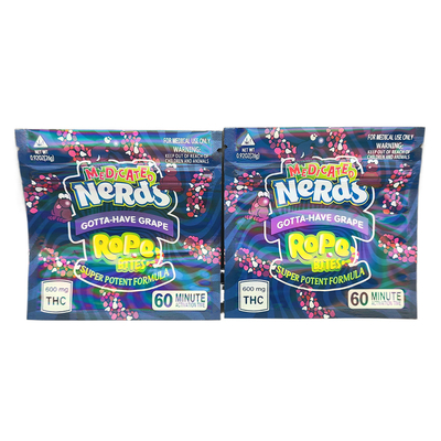 Buy Customized Mylar Aluminum Foil Bags Small Candy Food Packaging Pouch With Zipper online manufacture
