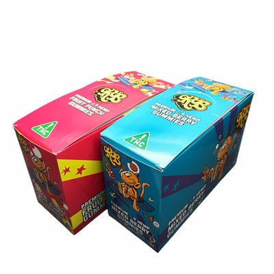 Buy Paper Cardboard Tear Away Display Box For weed Flower Food Packaging online manufacture