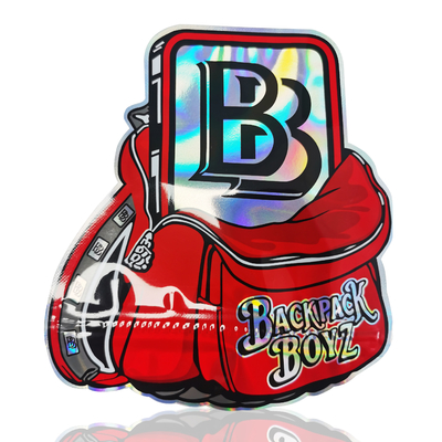 Buy Weed Packaging Die Cut Mylar Bags Zip Lock Shaped Bags Custom online manufacture