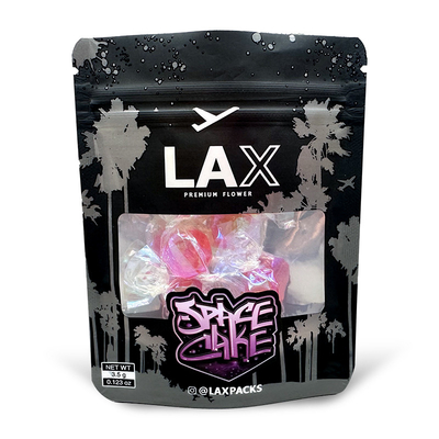 Buy Child Proof Zipper Mylar Bags With Window Transparent Packaging Pouch online manufacture
