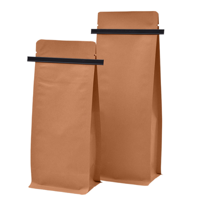 Buy Waterproof Kraft Paper Tin Tie Coffee Bag Coffee Bean Packaging For Custom online manufacture