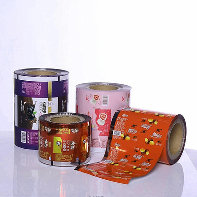 Buy Customized Gravure Printing Plastic Packaging Roll Film For Hot Seal online manufacture