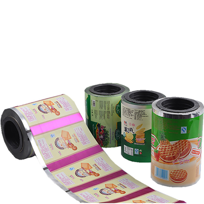 Buy Glossy PET VMCPP Plastic Packaging Film Roll For Candy Cookies online manufacture