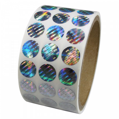 Buy Custom Adhesive Hologram Label Holographic Security Labels Stickers online manufacture