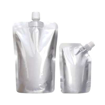 Buy Customized Color Liquid Spout Pouch For Beverage Clear Plastic Pouches 100ml online manufacture