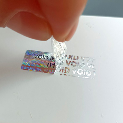 Buy Plastic Anti Counterfeit Sticker Tamper Evident Sticker For Brand Protection online manufacture