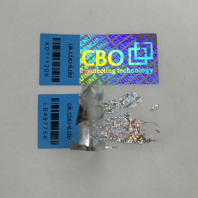 Buy Offset Printing Security Sticker Label Customized Tamper Evident Labels online manufacture