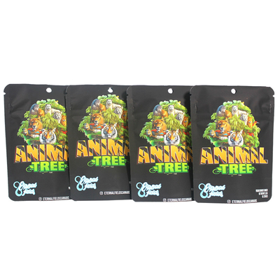 Buy Size Custom Mylar Weed Bags Gravure Printing For Packaging online manufacture