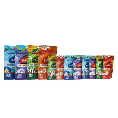 Buy Customizable Glossy Mylar Weed Bags / Pouch Stand Up Moisture Proof online manufacture