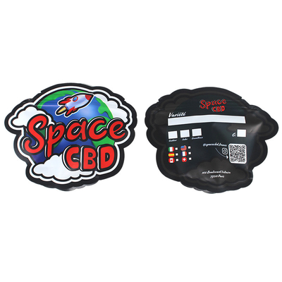 Buy 100 Mico Thickness Die Cut Mylar Bags Custom Colors online manufacture