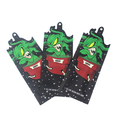 Buy Irregular Shaped Smell Proof Die Cut Pouch 3.5g Customized online manufacture