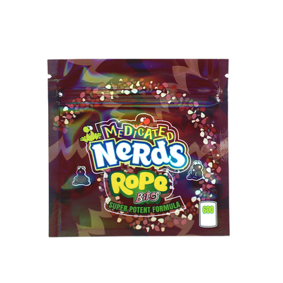 Buy Fresh Gummies Candy Packaging Holographic Side Seal Bags Eco-friendly Recyclable online manufacture