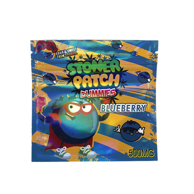 Buy Digital Printing Three Side Seal Bags Ziplock Packaging Bag For Gummies online manufacture