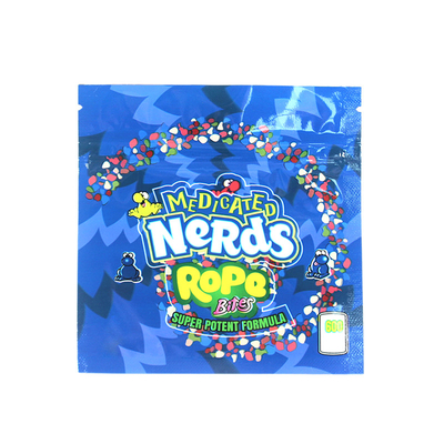 Buy Three Side Seal Mini Candy Packaging Bag Bear Gummies Bag With Ziplock online manufacture