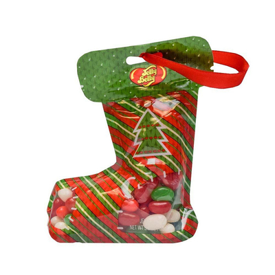 Buy Irregular Shape Die Cut Mylar Bags Christmas Gift Packaging Bag For Cookies Jewelry online manufacture