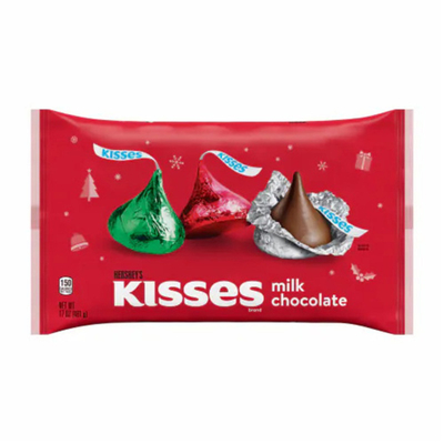 Buy Custom Christmas Small Back Side Seal Bag For Cookies Candy Packaging online manufacture