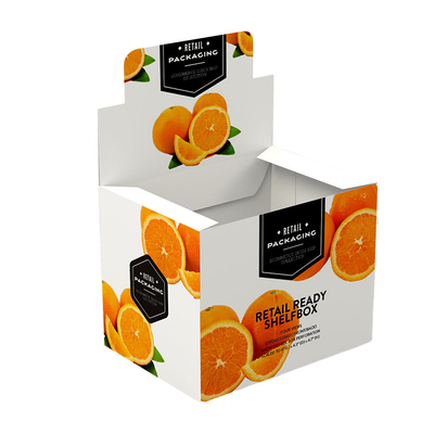 Buy Custom Paper Display Shelf Packaging Biodegradable Tear Away Boxes For Retail online manufacture